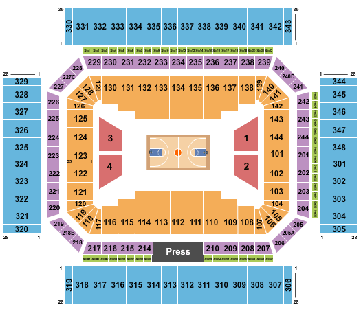 Alamodome NCAA Seating Chart